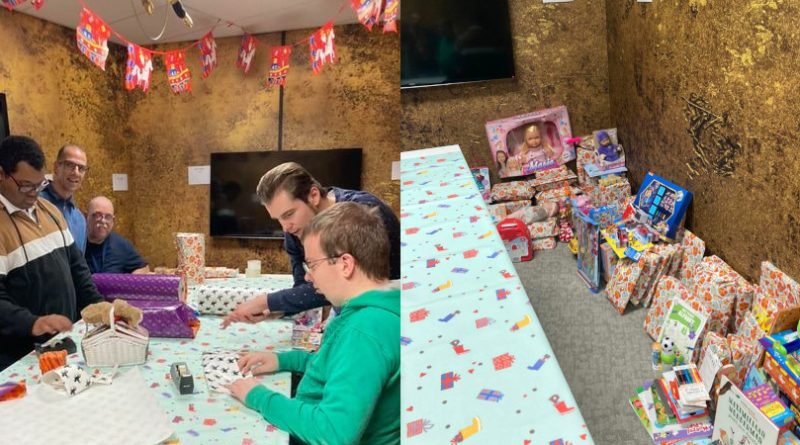 De cadeautjes worden ingepakt | Goedzakactie